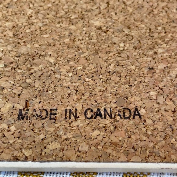 Vintage THE EAGLE By Sue Coleman Native Design Tile And Cork Trivet Wall - Picture 3 of 5